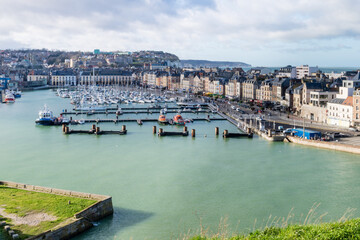 Dieppe City from Normandy, France