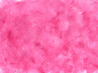 Abstract watercolor pink background, texture of random brush strokes.