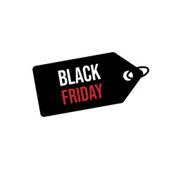 Black Friday inscription for sale and discount, template for your banner or poster.