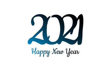 Happy new year 2021 vector background. Cover of card for 2021