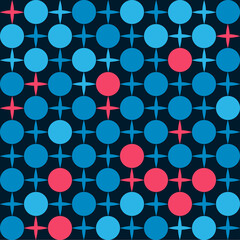 The geometric pattern by stripes . Seamless vector background. Colour texture.