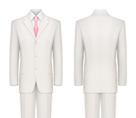 White suit