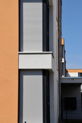 Fototapeta na wymiar Siedlung, Häuser, Moderner Wohnungsbau, Heidelberg, Deutschland