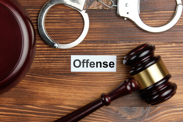 The concept of offense in court cases