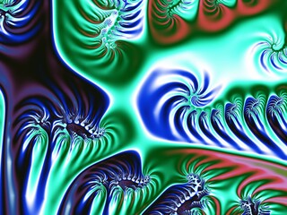 Beautiful fractal. Computer generated image. Fractal background.  Abstract spirals. Beautiful background for greetings card, flyers, invitation, posters, brochure, banners, calendar.