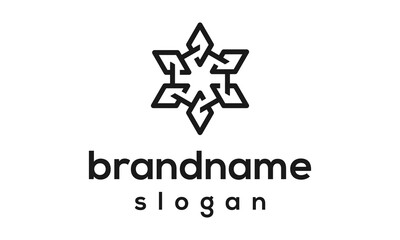 Modern logo design vector