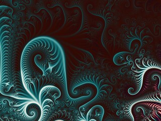 Beautiful fractal. Computer generated image. Fractal background.  Abstract spirals. Beautiful background for greetings card, flyers, invitation, posters, brochure, banners, calendar.