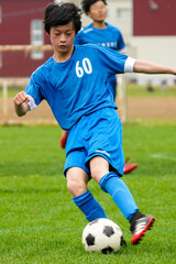 Obraz premium サッカー フットボール