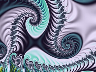 Beautiful fractal. Computer generated image. Fractal background.  Abstract spirals. Beautiful background for greetings card, flyers, invitation, posters, brochure, banners, calendar.