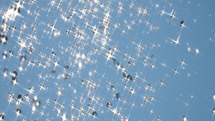 Tokyo,Japan-August 20, 2020: Abstract background with star lights
 - Powered by Adobe