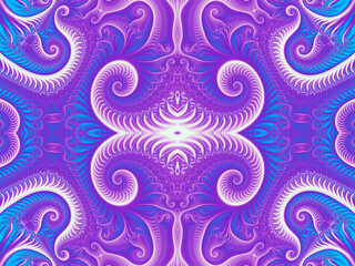 Beautiful fractal. Computer generated image. Fractal background.  Abstract spirals. Beautiful background for greetings card, flyers, invitation, posters, brochure, banners, calendar.