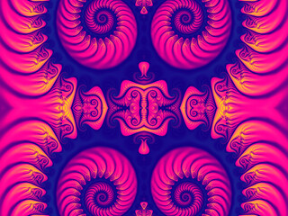 Beautiful fractal. Computer generated image. Fractal background.  Abstract spirals. Beautiful background for greetings card, flyers, invitation, posters, brochure, banners, calendar.