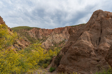 mountainous landscape in southern Spain