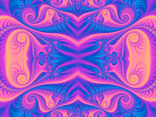 Beautiful fractal. Computer generated image. Fractal background.  Abstract spirals. Beautiful background for greetings card, flyers, invitation, posters, brochure, banners, calendar.