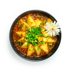 Chinese Jelly Pea Noodles (Liangfen) with Sauce