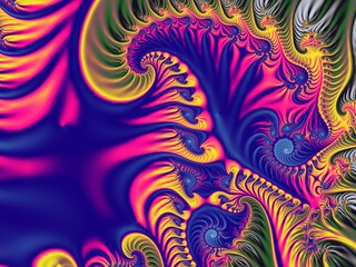 Beautiful fractal. Computer generated image. Fractal background. Abstract spirals. Beautiful background for greetings card, flyers, invitation, posters, brochure, banners, calendar.