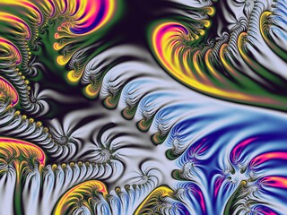 Beautiful fractal. Computer generated image. Fractal background. Abstract spirals. Beautiful background for greetings card, flyers, invitation, posters, brochure, banners, calendar.