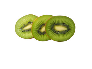 Kiwi isolated on white background.