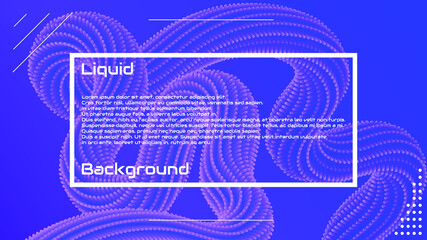 Liquid 3d wave background. Liquid 3d fluid shape backgroud. Modern landing page design. Solid colors 3d abstration. Beautiful background for greetings card, flyers, invitation, posters, brochure.