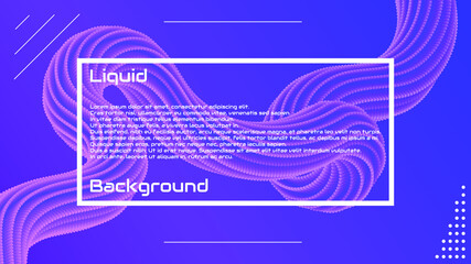 Liquid 3d wave background. Liquid 3d fluid shape backgroud. Modern landing page design. Solid colors 3d abstration. Beautiful background for greetings card, flyers, invitation, posters, brochure.