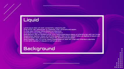 Obraz premium Liquid 3d wave background. Liquid 3d fluid shape backgroud. Modern landing page design. Solid colors 3d abstration. Beautiful background for greetings card, flyers, invitation, posters, brochure.