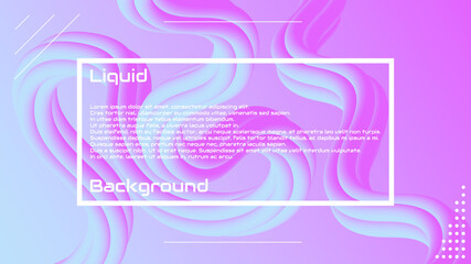 Liquid 3d wave background. Liquid 3d fluid shape backgroud. Modern landing page design. Solid colors 3d abstration. Beautiful background for greetings card, flyers, invitation, posters, brochure.