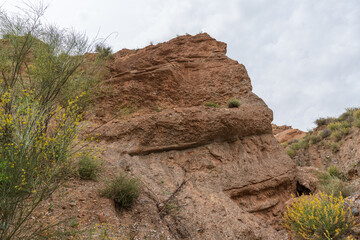 mountainous landscape in southern Spain