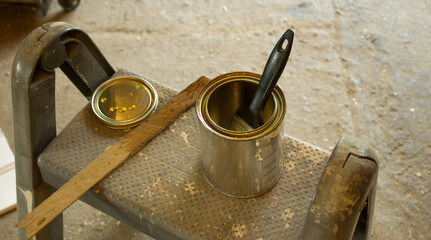 A Paint Brush In a Can