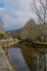 Fototapeta premium river in the countryside