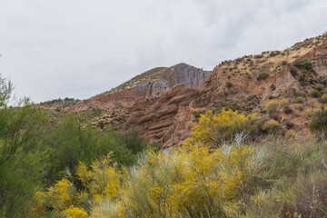 Obraz premium mountainous landscape in southern Spain
