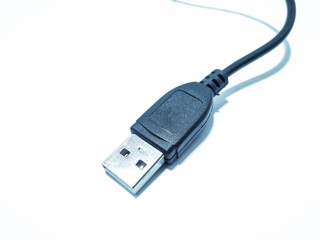 A picture of usb cable with selected focus
