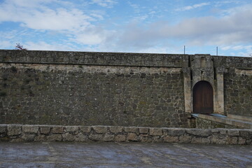 Fortress in Chaves, historical city of Portugal. Europe