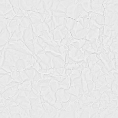 Paper Crumpled Grayscale cavity map texture