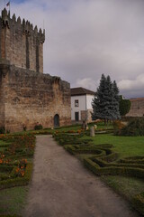 Fototapeta na wymiar Castle in Chaves, beautiful city of Portugal. Europe