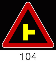Fototapeta premium 교통 표지판 (Traffic sign)