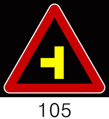 Fototapeta premium 교통 표지판 (Traffic sign)