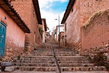 Escalinatas Chincheros Cusco Peru