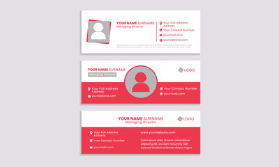 Email Signature Template For Web