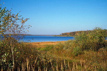 Meshchera, Meshchera national park. Holy lake. Vladimir region.
