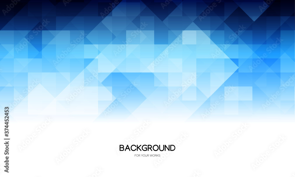 Aufkleber blue abstract background. futuristic concept. for use in all types of design work. vector illustrati