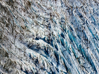 structure of a glacier