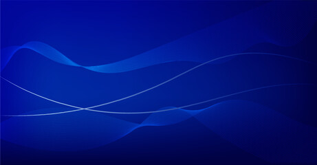 abstract blue wave background