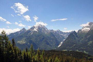 Unterwegs am Hochschwarzeck im Berchtesgadener Land