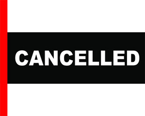 BLACK BACTOR BANEER CANCELLED