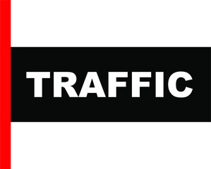 BLACK BACTOR BANEER TRAFFIC