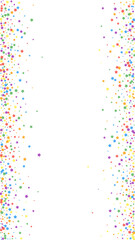 Festive exceptional confetti. Celebration stars. R