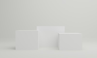 Square abstract 3DCG image background