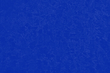 Stylish ornate stained pattern in dark blue and white  tones. Decorative futuristic design in aqua color great to layout backdrop. Cool creative modern art. Artistic shape colorful azure illustration