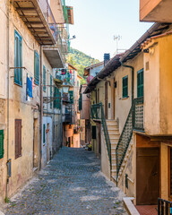 Fototapeta premium Scenic sight in Rocca di Papa, small town in the Province of Rome. Lazio, Italy.