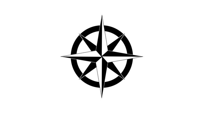 Compass Logo Template icon illustration design